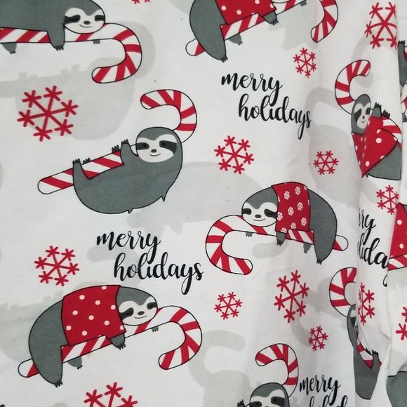 Cassandra O Christmassy scrub top size L - Picture 4 of 5